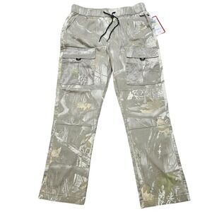 Ring of Fire Men's Barry Hybrid Cargo Jogger Pants Camo Real Tree RYB1275 Medium